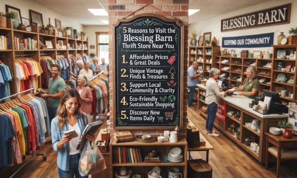 5 Reasons to Visit the Blessing Barn Thrift Store Near You