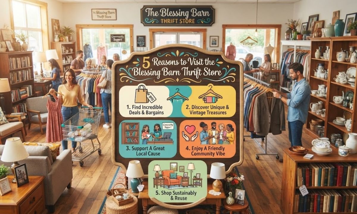 5 Reasons to Visit the Blessing Barn Thrift Store