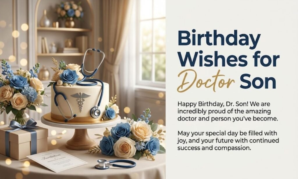 Birthday Wishes for Doctor Son