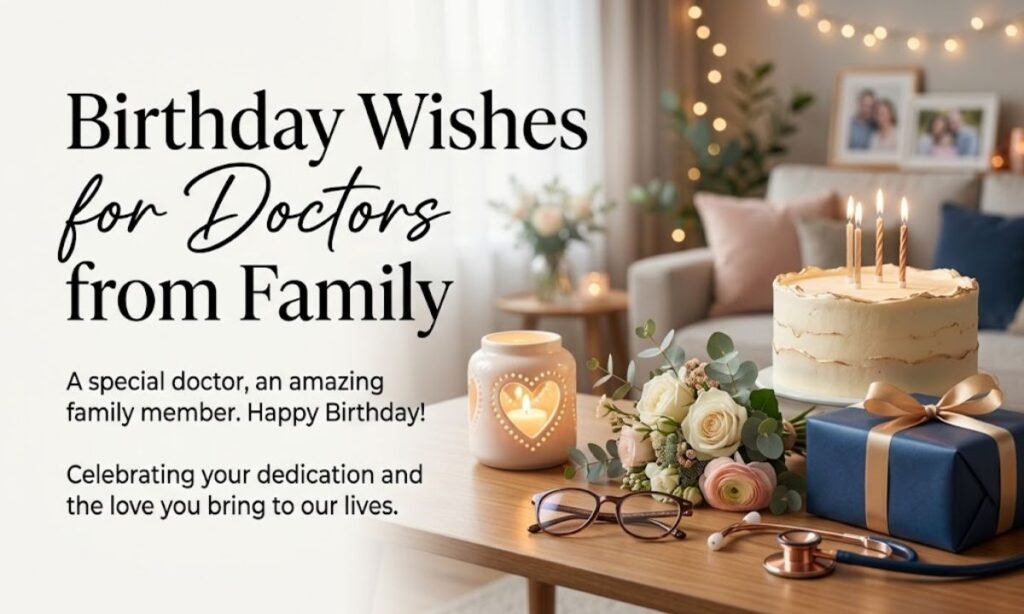 Birthday Wishes for Doctors from Family
