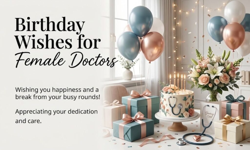 Birthday Wishes for Female Doctors