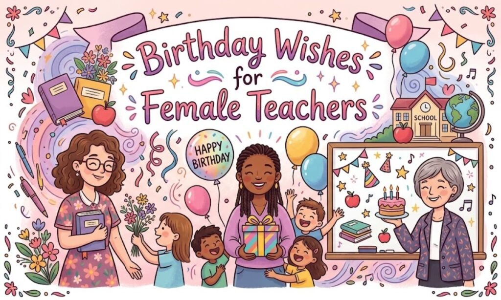 Birthday Wishes for Female Teachers