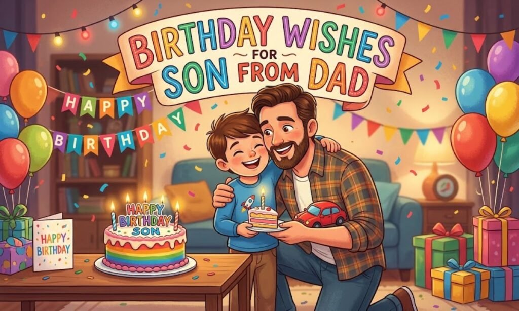 Birthday Wishes for Son from Dad