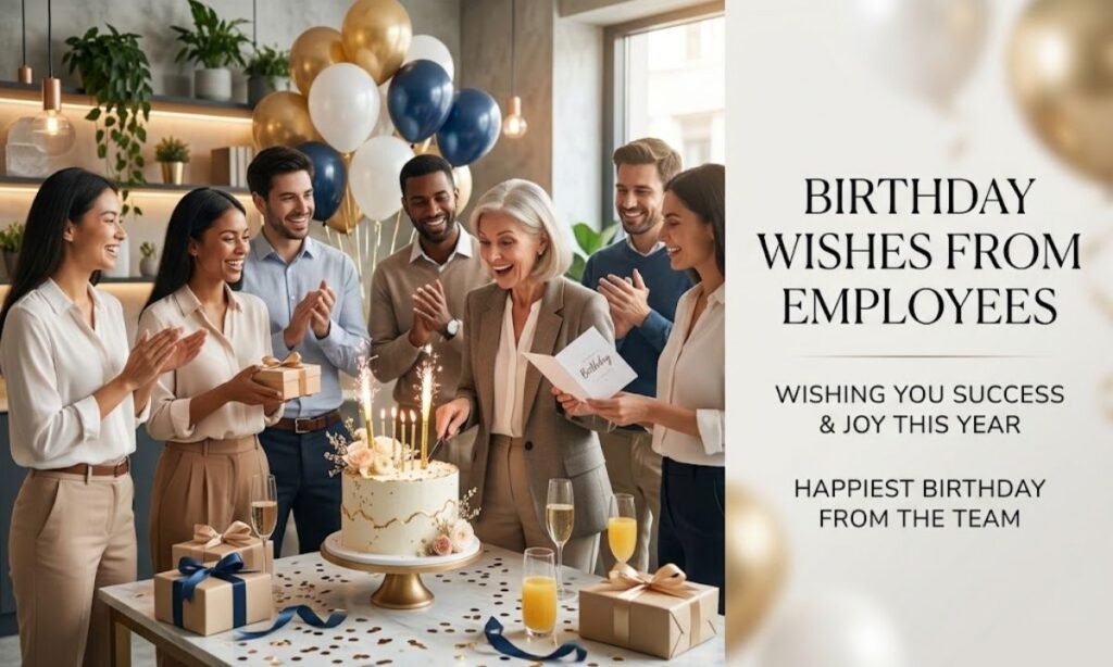 Birthday Wishes from Employees