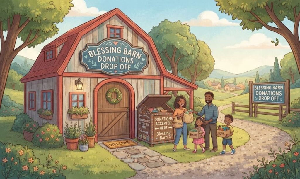 Blessing Barn Donations Drop Off