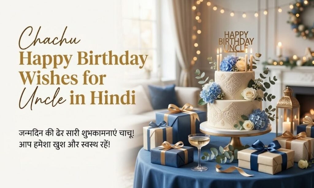 Chachu Happy Birthday Wishes for Uncle in Hindi