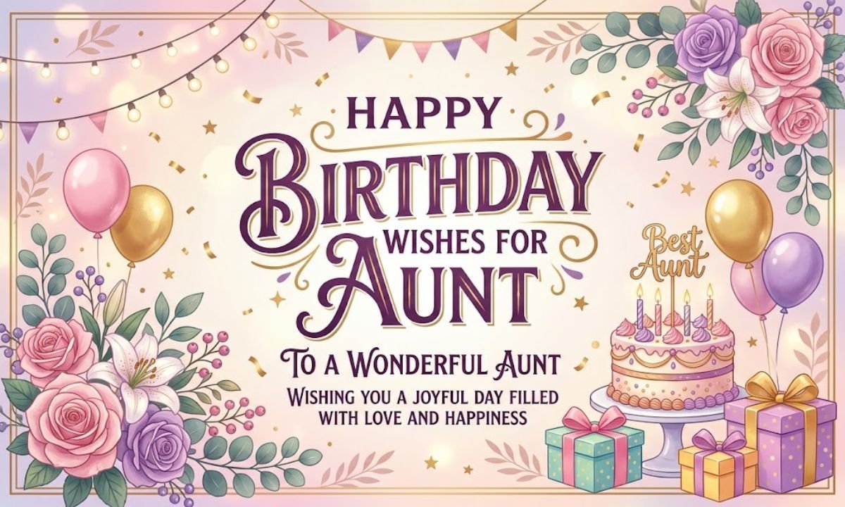 Happy Birthday Wishes For Aunt