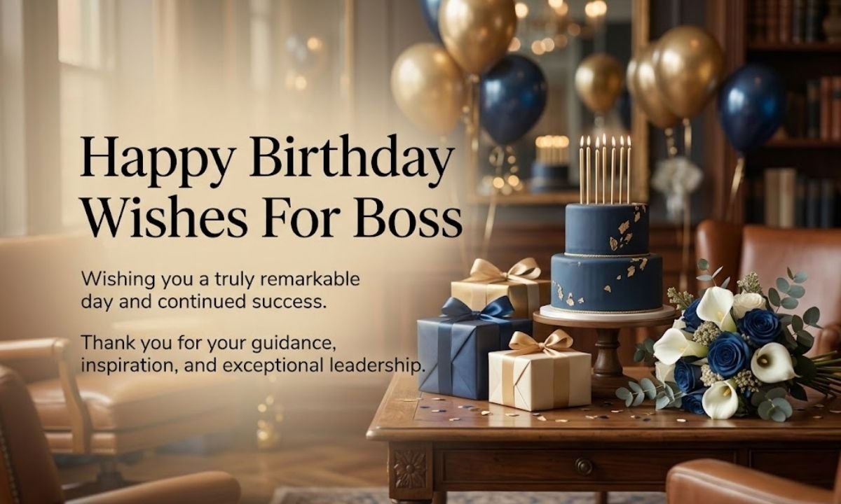 Happy Birthday Wishes For Boss