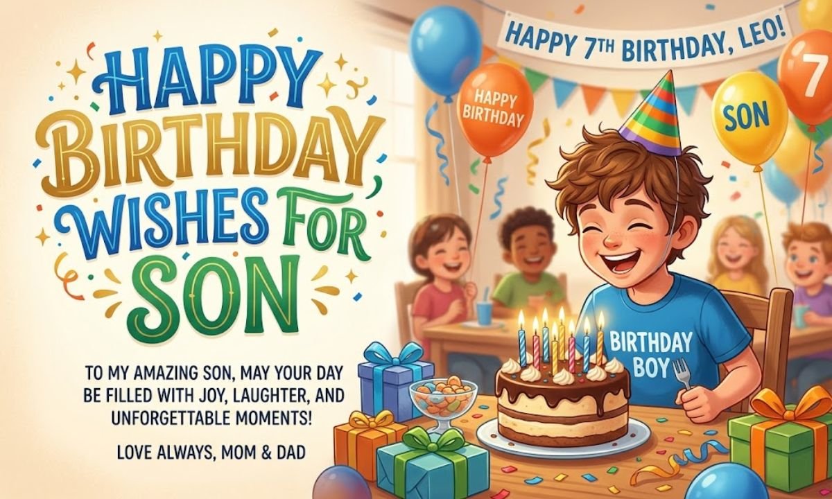 Happy Birthday Wishes For Son