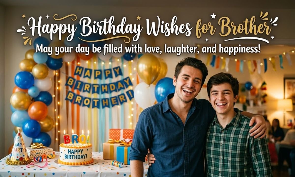 Happy Birthday Wishes for Brother