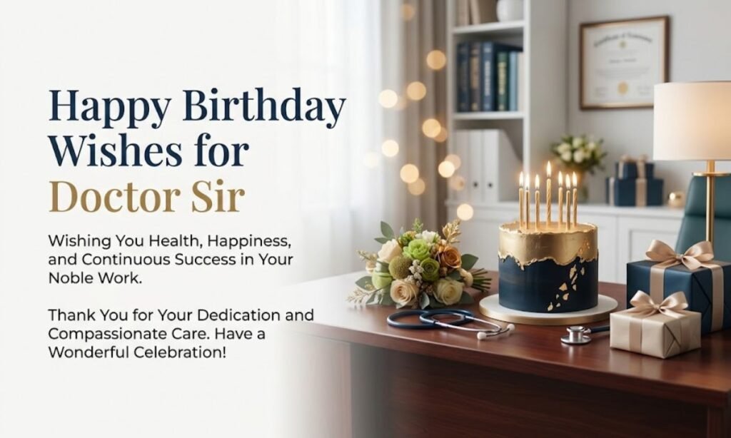 Happy Birthday Wishes for Doctor Sir
