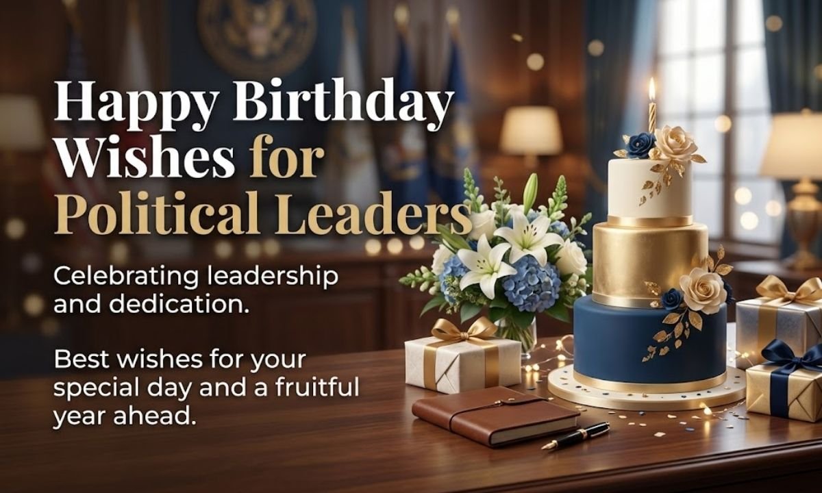 Happy Birthday Wishes for Political Leaders