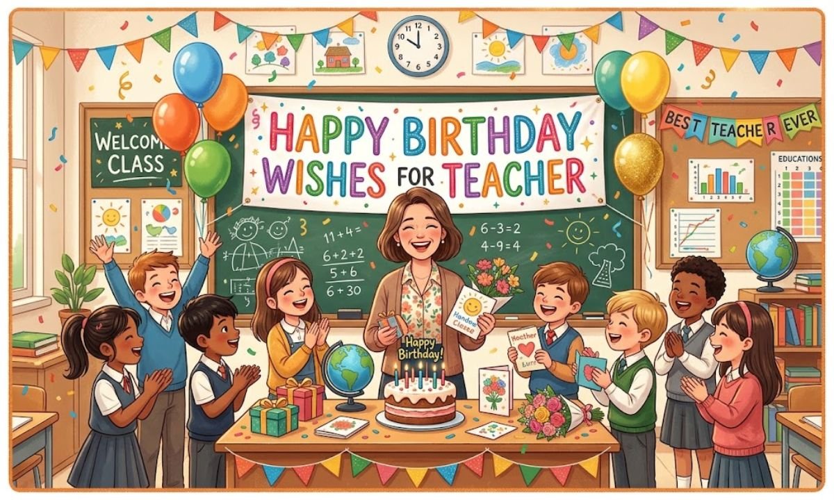 Happy Birthday Wishes for Teacher