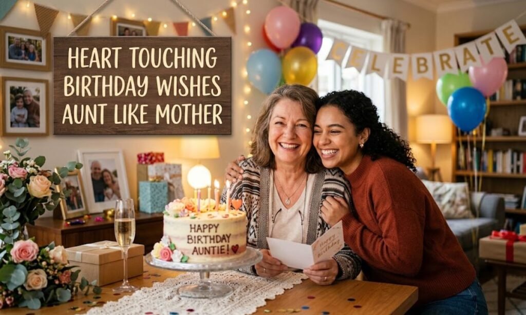 Heart Touching Birthday Wishes for Aunt Like Mother