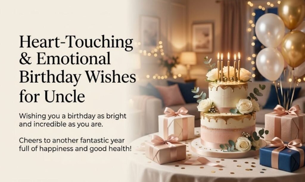 Heart-Touching & Emotional Birthday Wishes for Uncle