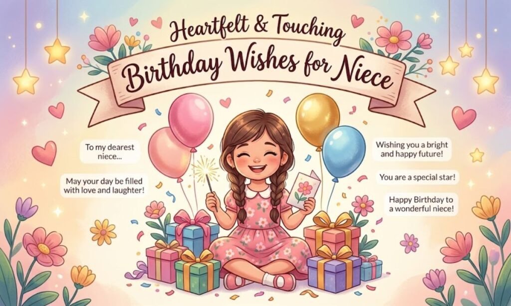Heartfelt & Touching Birthday Wishes for Niece