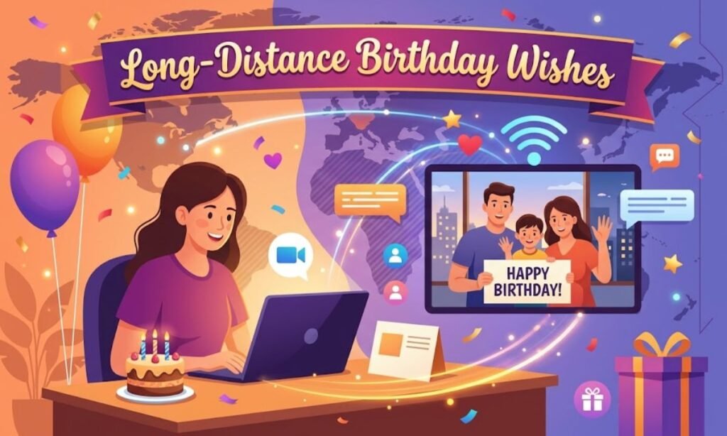 Long-Distance Birthday Wishes