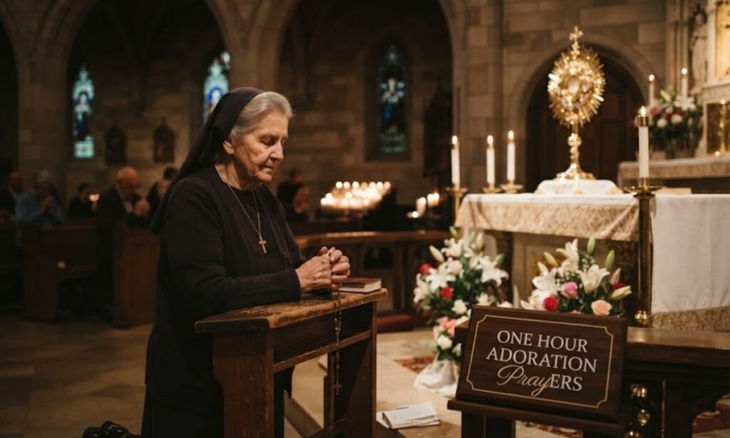 One Hour Adoration Prayers