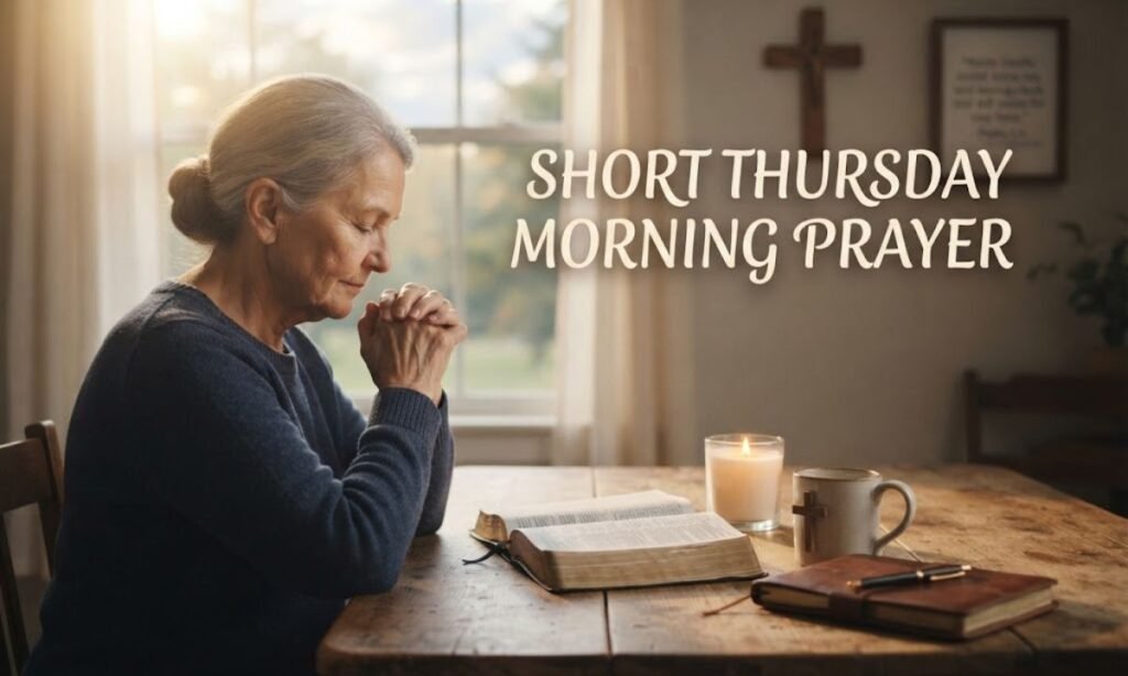 Short Thursday Morning Prayer