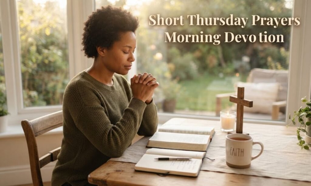 Short Thursday Prayers Morning Devotion