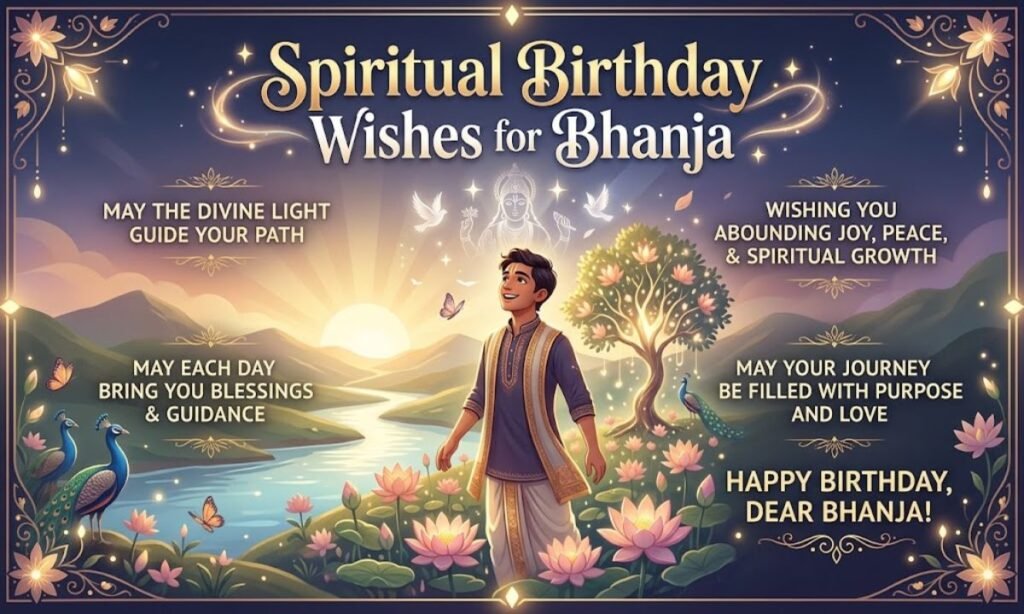 Spiritual Birthday Wishes for Bhanja