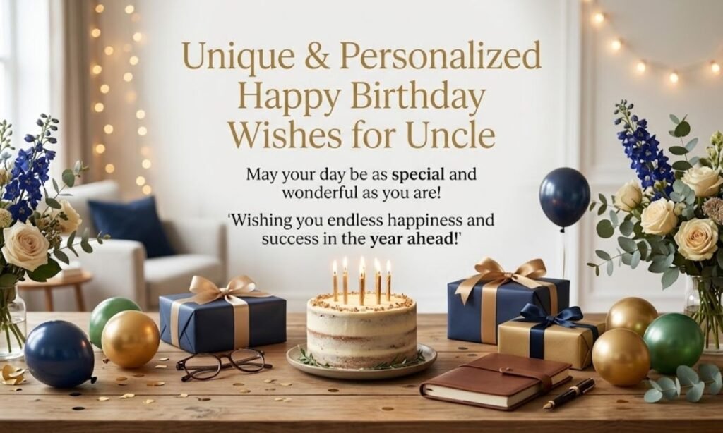 Unique & Personalized Happy Birthday Wishes for Uncle
