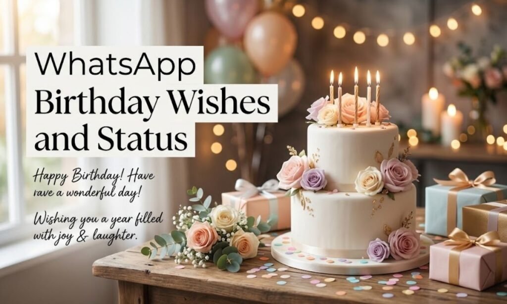 WhatsApp Birthday Wishes and Status