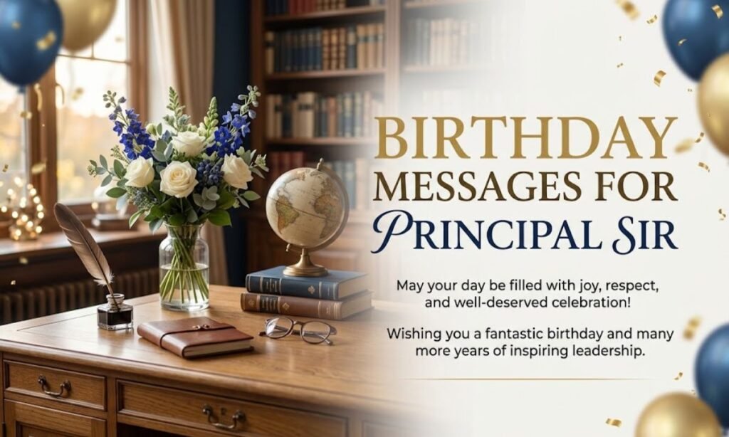 Birthday Messages for Principal Sir
