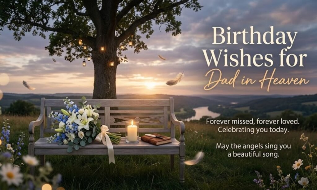 Birthday Wishes for Dad in Heaven
