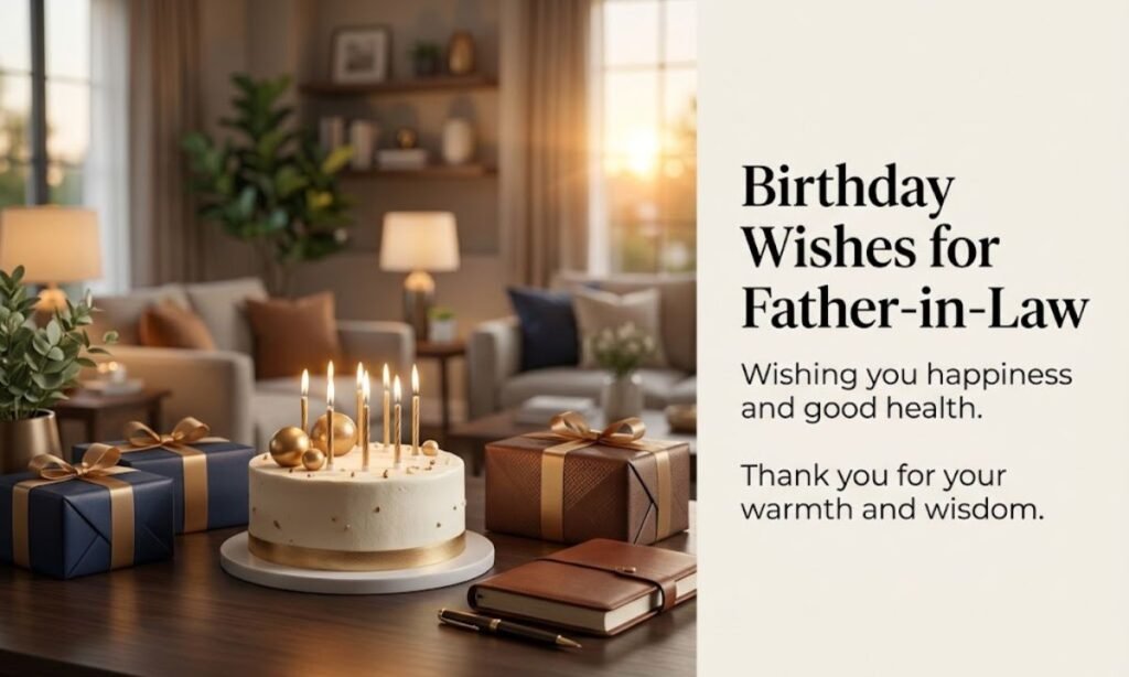 Birthday Wishes for Father-in-Law