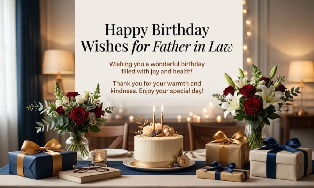 Happy Birthday Wishes for Father in Law