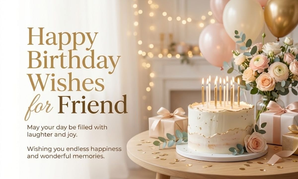 Happy Birthday Wishes for Friend