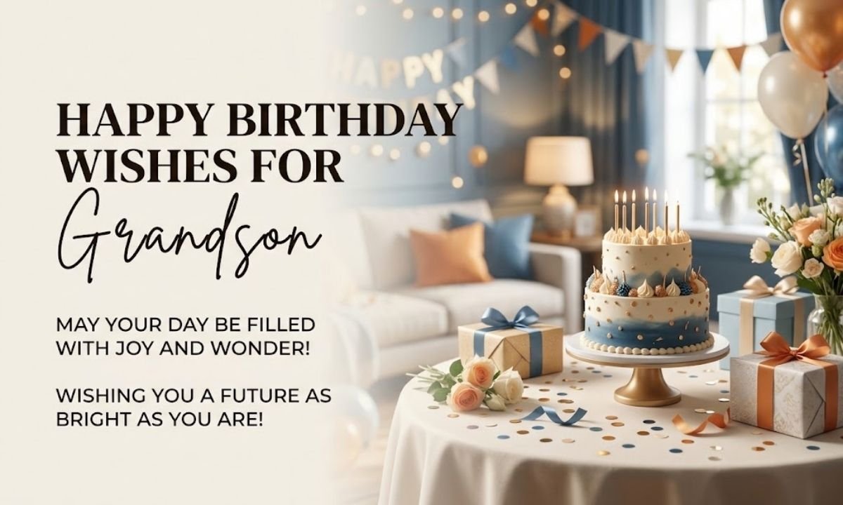 Happy Birthday Wishes for Grandson