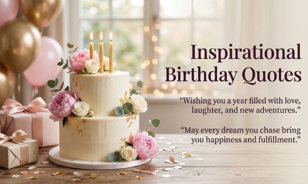 Inspirational Birthday Quotes