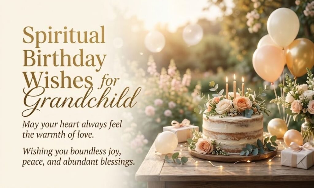 Spiritual Birthday Wishes for Grandchild
